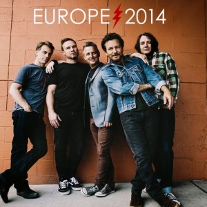 Pearl Jam - European Tour 2014